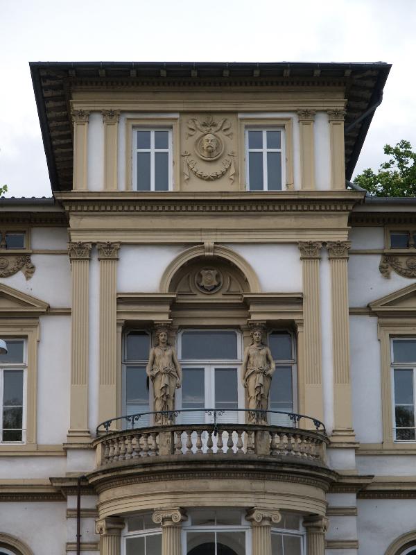 Heidelberg, Germany: 4 Adenauerplatz: facade