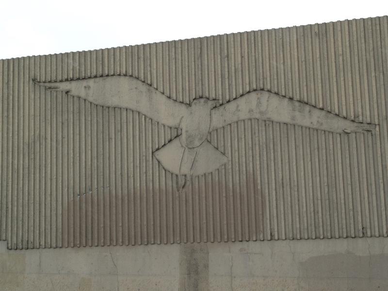 Miami, Florida (FL): Interstate 95: seagull decoration