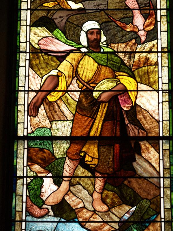 Charlottesville, Virginia (VA): University of Virginia: sower (c 1890, designed by J. & R. Lamb)