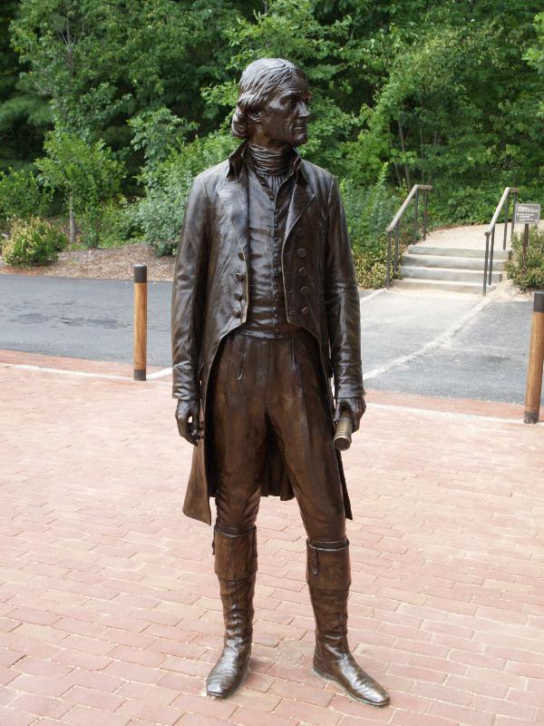 Charlottesville, Virginia (VA): Monticello Visitor Center: Thomas Jefferson (2009, StudioEIS)