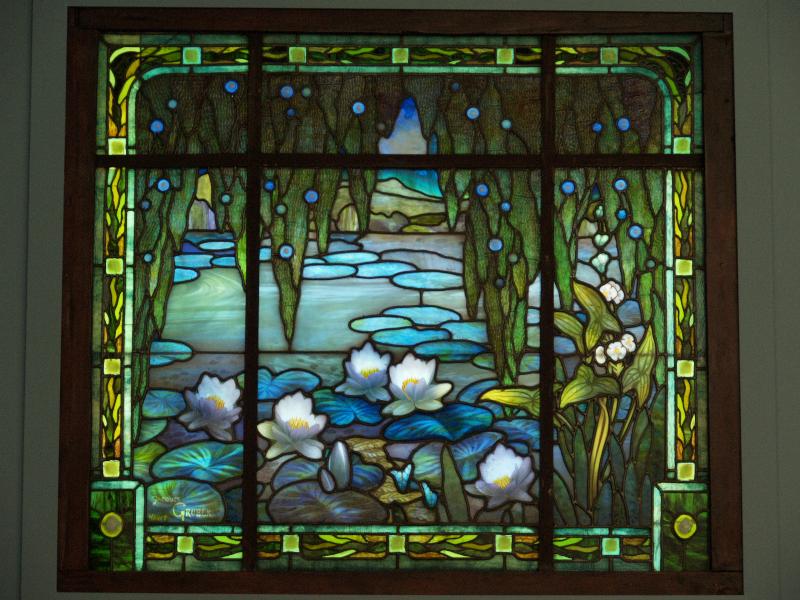 Richmond, Virginia (VA): Virginia Museum of Fine Arts: water lily pond (c 1912, Jacques Gruber)