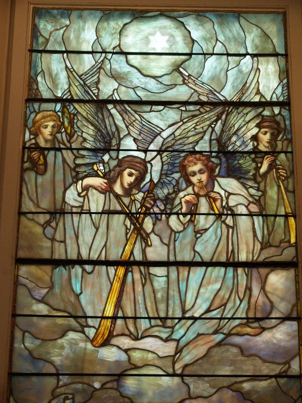 Richmond, Virginia (VA): St Paul's Episcopal Church: The Fruit of the Spirit (installed c 1901, Tiffany Studios)