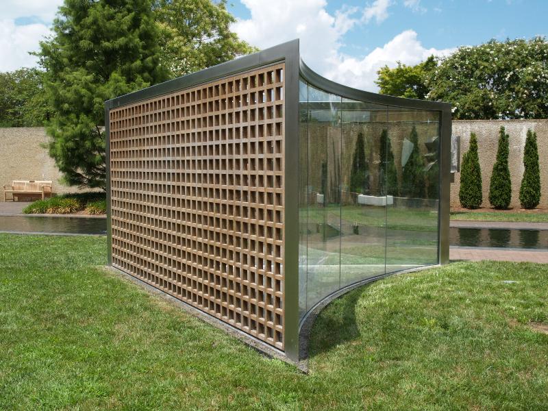 Washington, DC: Hirshhorn Museum and Sculpture Garden: For Gordon Bunshaft (2006, sculptor Dan Graham)
