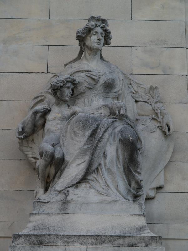 Washington, DC: Organization of American States (17th Street NW): South America (1910, sculptor Isidore Konti)