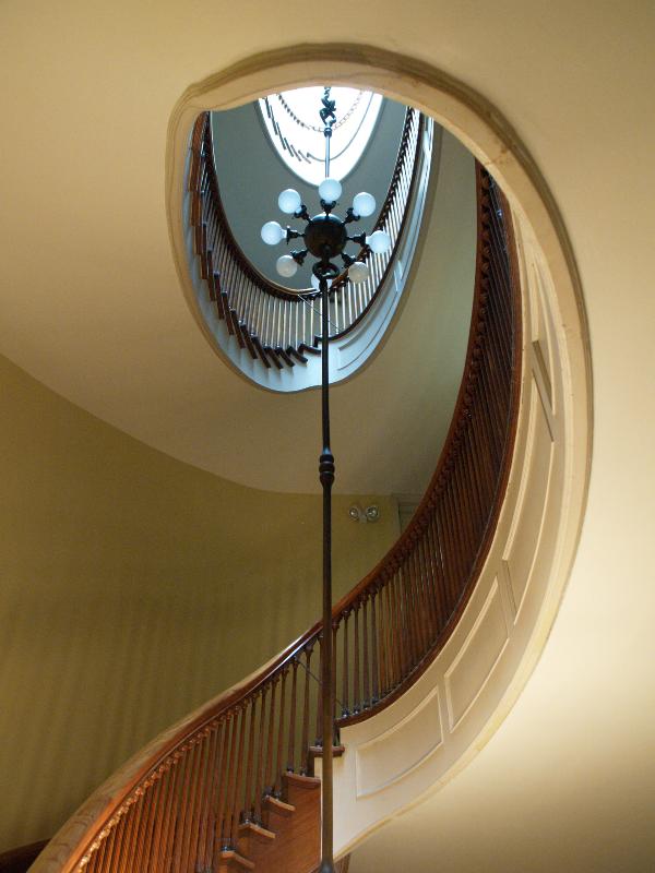 Boston, Massachusetts (MA): Ayer Mansion (Commonwealth Avenue): stairwell