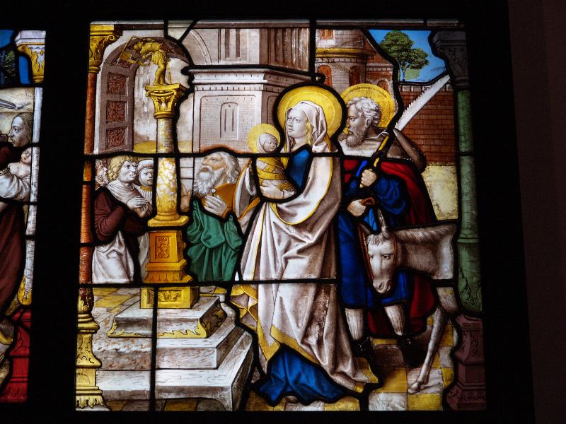 London, England: Victoria and Albert Museum: Fall of the Egyptian Idol (c 1522-1526, makers possibly Gerhard Remisch and Everhard Rensig, from Cistercian abbey of Mariawald)