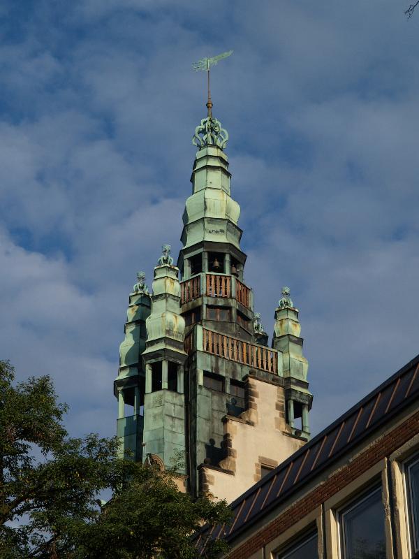 Munster, Germany: Stadtturm: top of tower