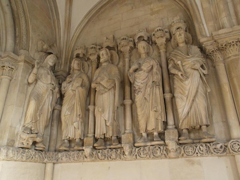 Munster, Germany: St Paul's Cathedral (St Paulus Dom): apostles, Paradise Porch (1225-1235)