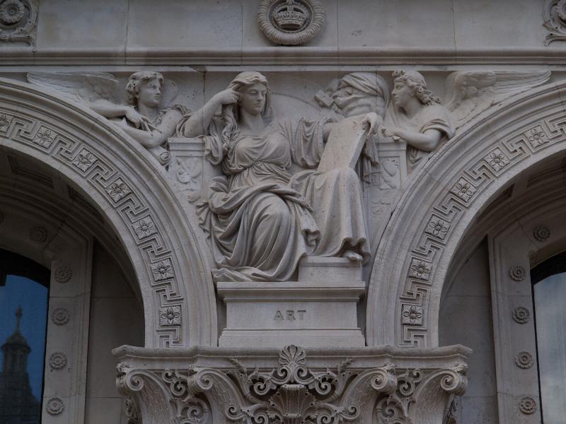 London, England: Whitehall, Foreign and Commonwealth Office: Art (1861-1868, sculptor Henry Hugh Armstead, architect George Gilbert Scott)