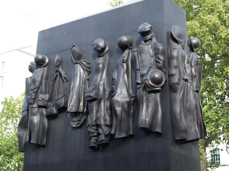 London, England: Whitehall: The Women of World War II (2005, John W. Mills)