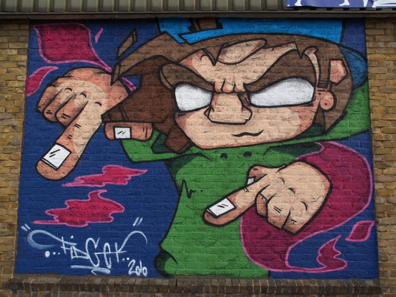 Cambridge, England: Newmarket Road: pointing fingers (Fidget, 18th-19th September 2010, Blight Society Arts Sub-Urban Secret Jam)