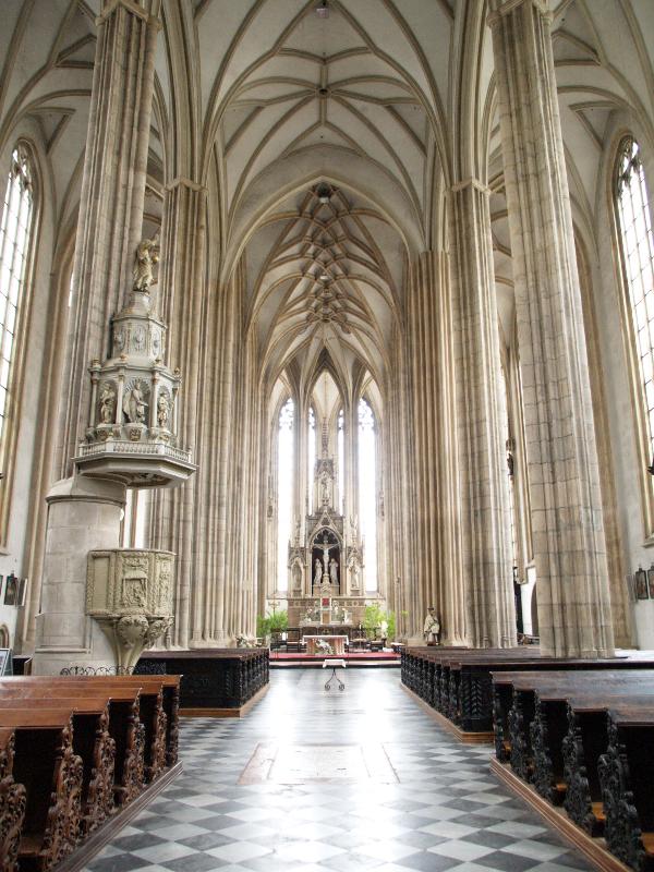 Brno, Czech Republic: Kostel sv. Jakuba (St James' Church): interior