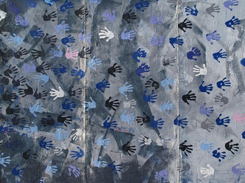 Berlin, Germany: East Side Gallery (Berlin Wall): Touch the Wall (Christine Kuhn)