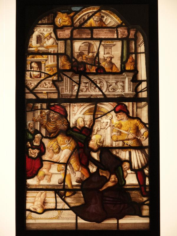 London, England: Victoria and Albert Museum: The Massacre of the Innocents (1528, Gerhard Remsich, from the abbey of Steinfeld, Germany, Lower Rhine)
