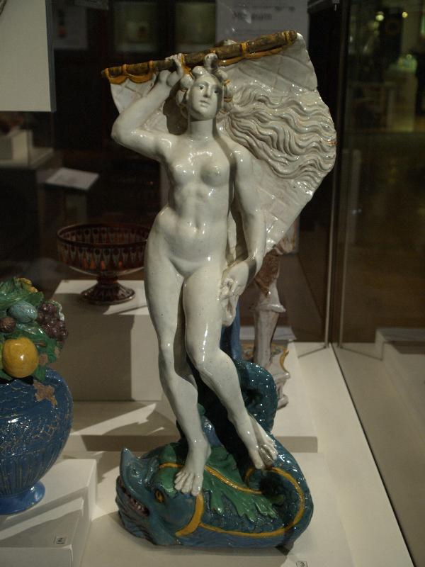 London, England: British Museum: Fortuna (about 1500-1510, Giovanni Della Robbia, Florence)