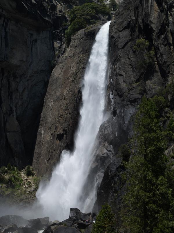 Yosemite National Park, California (CA): Yosemite Valley: Lower Yosemite Falls