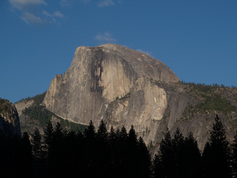 Yosemite National Park, California (CA): Yosemite Valley: Half Dome, late afternoon
