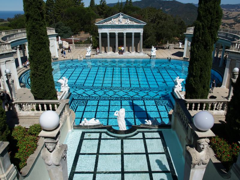 San Simeon, California (CA): Hearst Castle: Neptune Pool