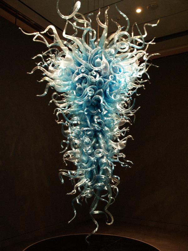 Boston, Massachusetts (MA): Museum of Fine Arts: Chiostro di Sant'Apollonia Chandelier (2011, Dale Chihuly)