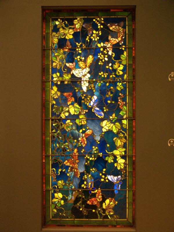 Boston, Massachusetts (MA): Museum of Fine Arts: Butterflies and Foliage (1889, John La Farge)
