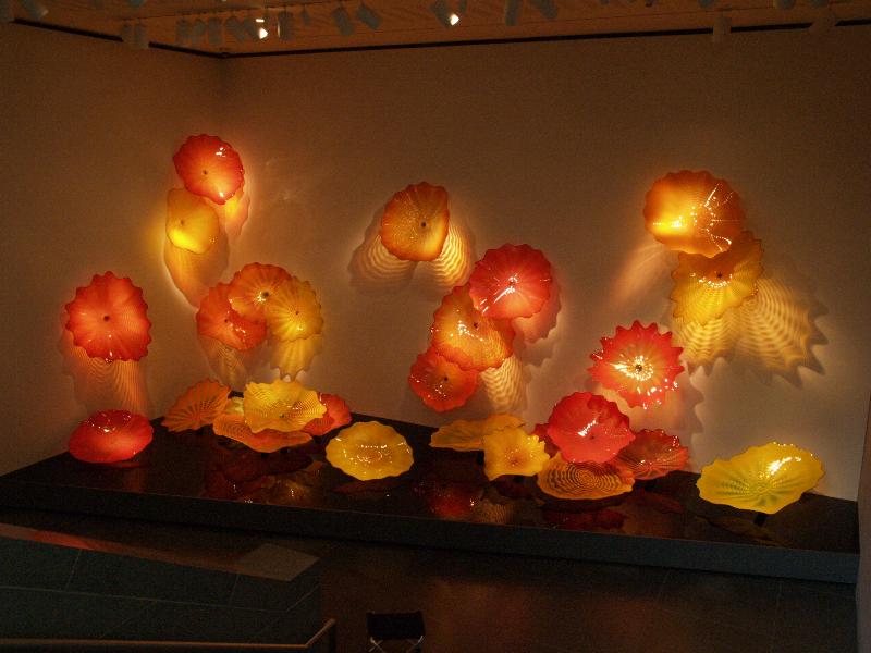 Boston, Massachusetts (MA): Museum of Fine Arts: Persian Wall (Dale Chihuly)