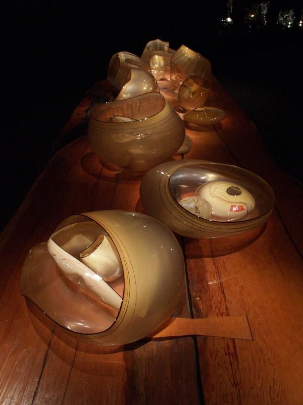 Boston, Massachusetts (MA): Museum of Fine Arts: Tabac Baskets (Dale Chihuly)