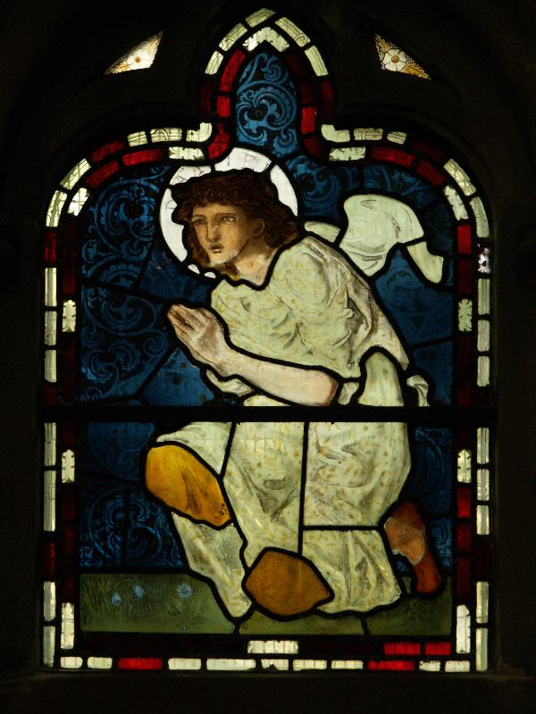 Scarborough, England: St Martin-on-the-Hill: Daniel (1872, Edward Burne-Jones)