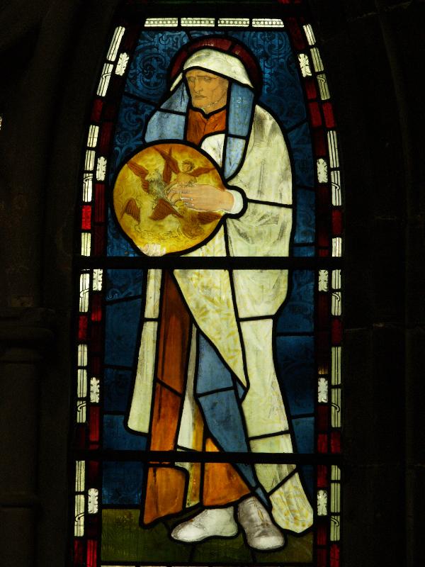 Scarborough, England: St Martin-on-the-Hill: Ezekiel (1872, Edward Burne-Jones)