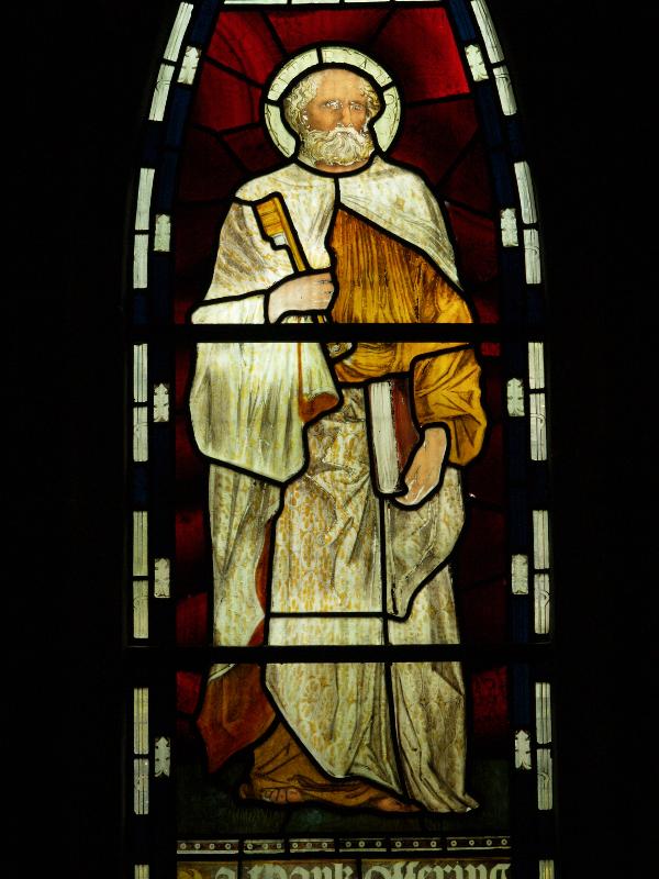 Scarborough, England: St Martin-on-the-Hill: St Peter (1872, Edward Burne-Jones)