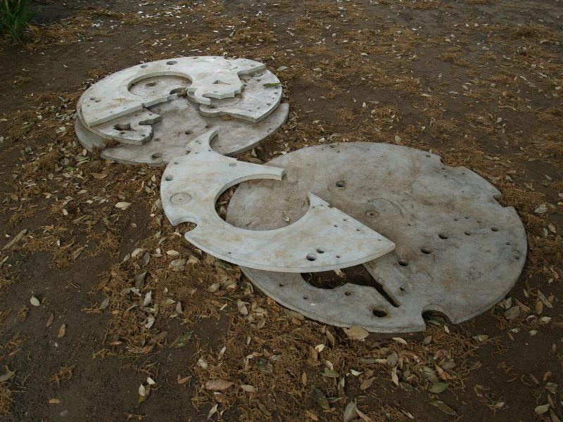 Cambridge, England: Jesus College: Estructura de Ensamble (2008, Damian Ortega)