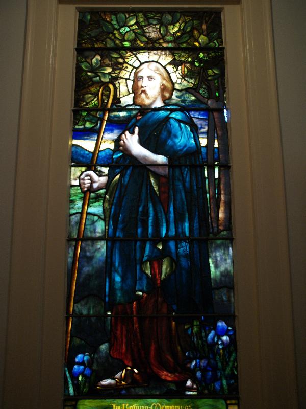 Litchfield, Connecticut (CT): First Congregational Church: Good Shepherd (1894, Tiffany Glass and Decorating Company)