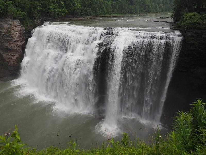 Portageville, New York (NY): Letchworth State Park: Middle Falls