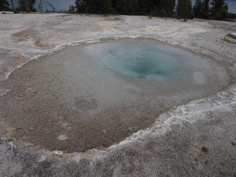Yellowstone National Park, Wyoming (WY): West Thumb Geyser Basin: Percolating Spring