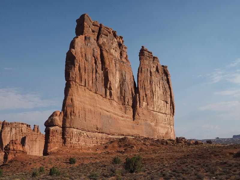 Arches National Park, Utah (UT): Arches Scenic Drive: The Organ