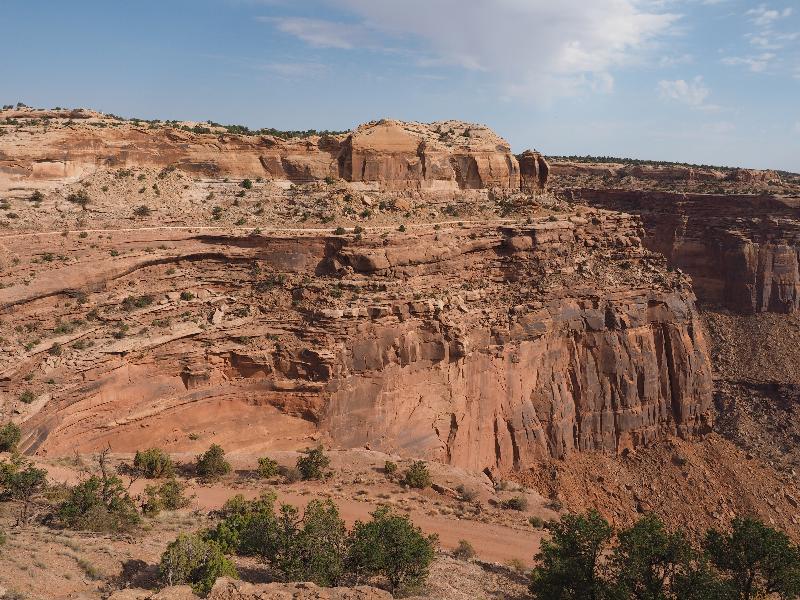 Canyonlands National Park, Utah (UT): Shafer Canyon Overlook: view