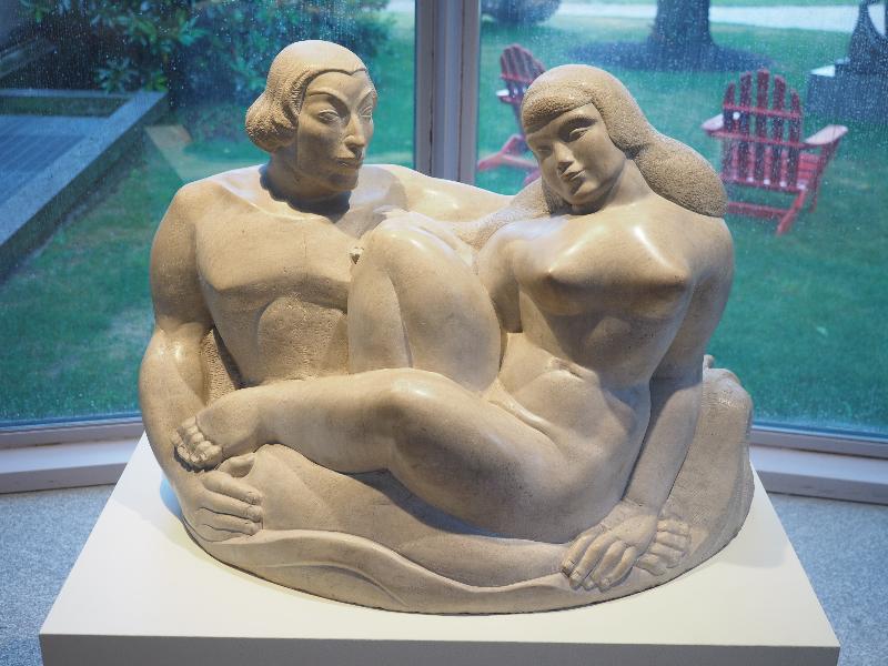 Portland, Maine (ME): Portland Museum of Art: Hero and Leander (ca. 1944, Robert Laurent)