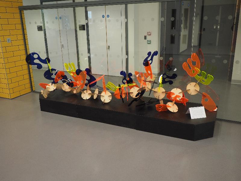Cambridge, England: Jeffrey Cheah Biomedical Centre: Rebuilding Connections (2019, Kelly Briggs)