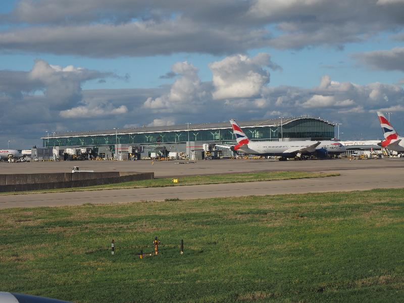 London, England: Heathrow Airport, Terminal 5C: view