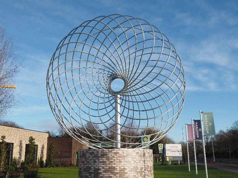 Cambridge, England: Marleigh Avenue: Torus (2020, Matthew Lane Sanderson)