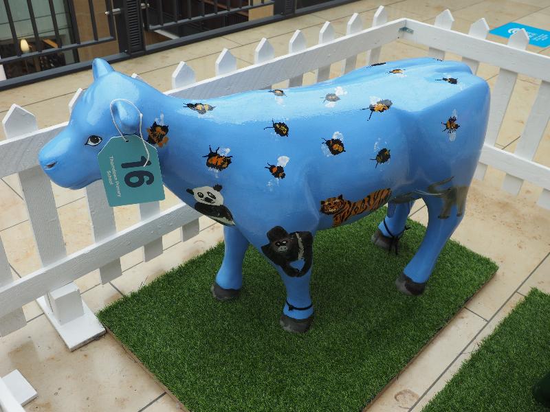 Cambridge, England: Grand Arcade: Captain Moovel (Thorndown Primary School)