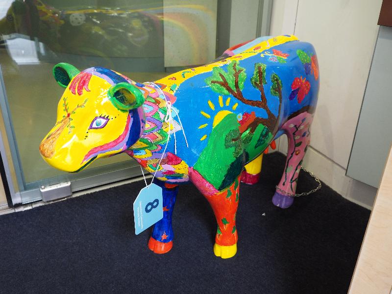 Cambridge, England: The Museum of Archaeology and Anthropology: StapleMoo (Stapleford Community Primary School)