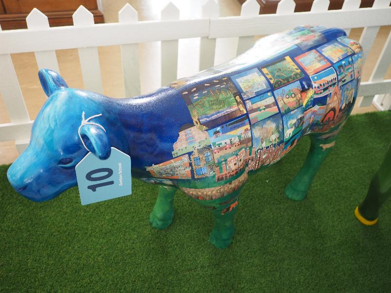 Cambridge, England: The Sedgwick Museum of Earth Sciences: Gretton Mini Moo (Gretton School)