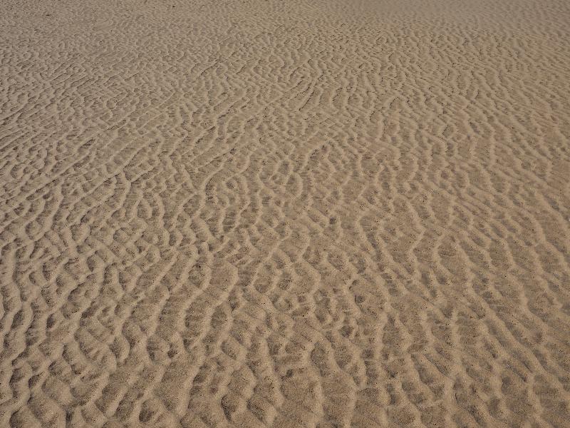 Wells-next-the-Sea, England: beach: sand ripples