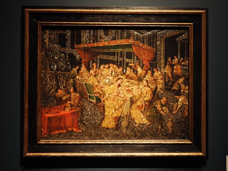 London, England: Royal Academy: The Wedding at Cana (1696, Nicola/s de Correa)