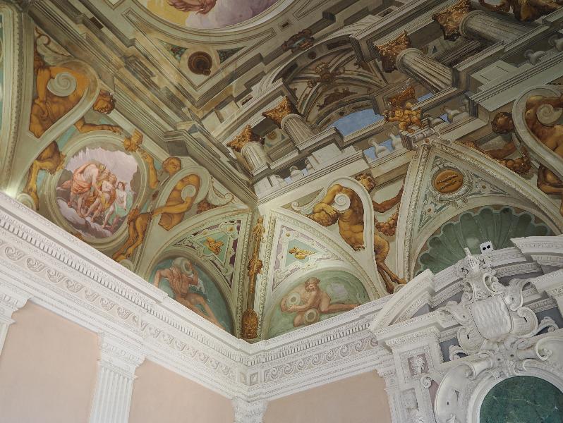 Cagnes-sur-Mer, France: Chateau Grimaldi: Chute de Phaeton (Fall of Phaeton) (ca. 1625, Giulio Benso)