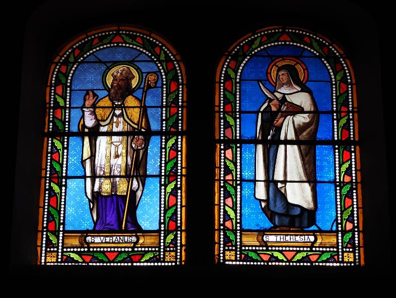 Cagnes-sur-Mer, France: Eglise Saint-Pierre et Saint-Paul: Sanctus Veranus and Sancta Theresia
