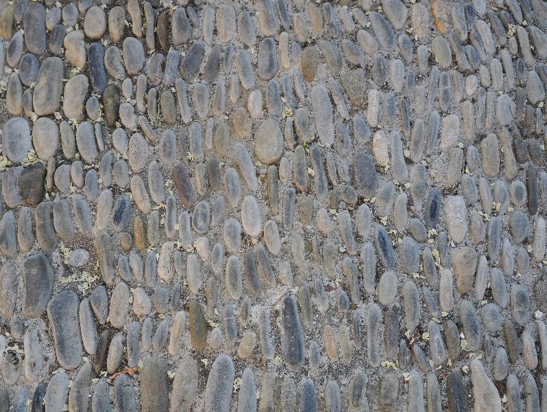 Cagnes-sur-Mer, France: Place Grimaldi: cobble stones