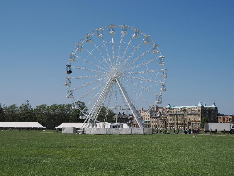 Cambridge, England: Parker's Piece: ferris wheel