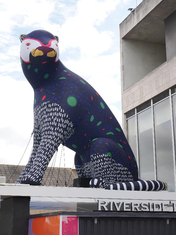 London, England: Southbank Centre: El Camino (Alebrijes, 2023, Fefe Talavera)