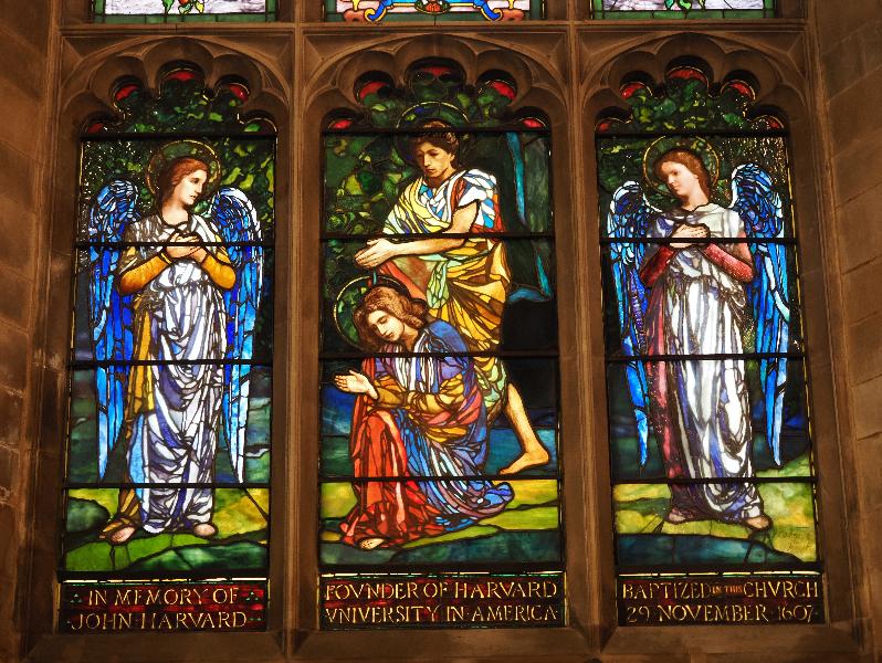 London, England: Southwark Cathedral: The Baptism of Christ (1905, John La Farge)